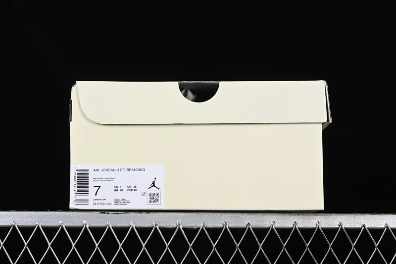 All categories Air Jordan Jordan series basketball shoes Air Jordan 3 Air Jordan 3 "Co-Branding" AJ3 Joe 3 cement gray canvas deconstruction DH7139-002